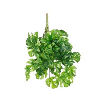 Monstera závěs umělá zelená 30cm