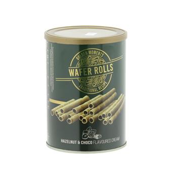 Wafle Beckys trubičky s krémem z lískových oříšků a čokolády 400g