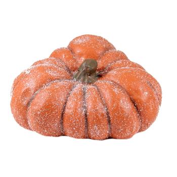 Dýně keramická plochá oranžová 29cm