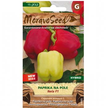 Paprika zeleninová NELA F1 polní (MS)