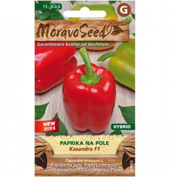 Paprika zeleninová raná KASANDRA F1 polní (MS)