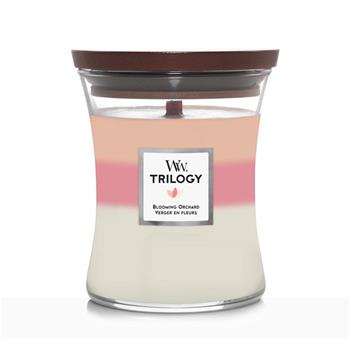 Svíčka WoodWick Trilogy Blooming Orchard 275g