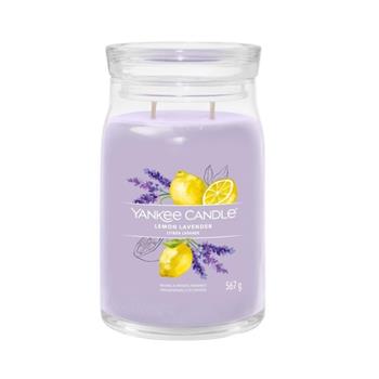 Svíčka YANKEE CANDLE Signature 567g Lemon Lavender