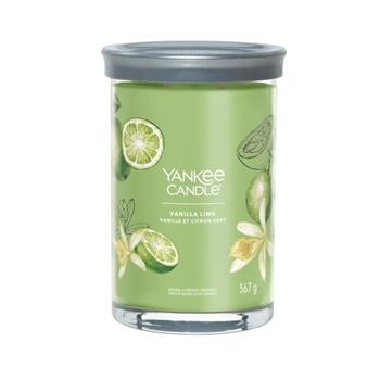 Svíčka YANKEE CANDLE Signature Tumbler 567g Vanilla Lime