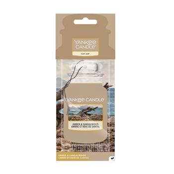 Papírová visačka YANKEE CANDLE Amber & Sandalwood