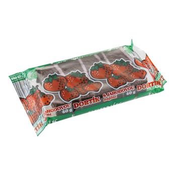 Dortík s jahodovou náplní 60g