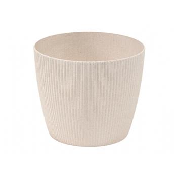 Obal plastový MAGNOLIA JUMPER ECO WOOD bílý 14cm