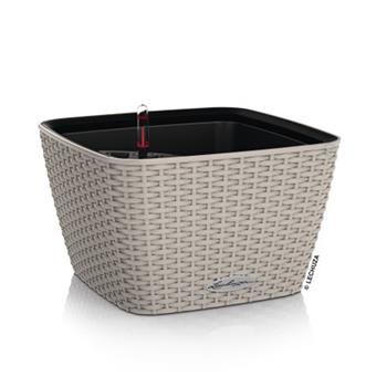 Květináč Lechuza BACINO Cottage pískově hnědý set 30x30cm