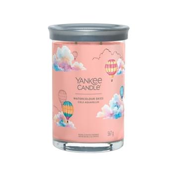Svíčka YANKEE CANDLE Signature Tumbler 567g Watercolour Skies