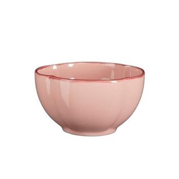 Miska kulatá kameninová FIRENZE sv.růžová 12,5cm
