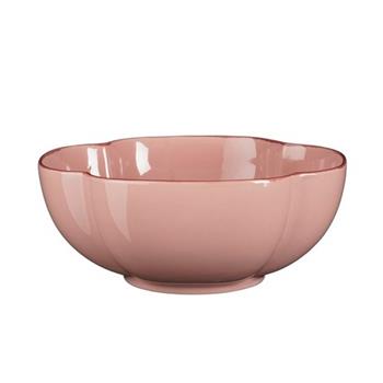 Miska kulatá kameninová FIRENZE sv.růžová 24cm