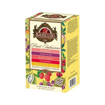 Čaj Basilur Fruit Infusions Assorted III. 20x2g