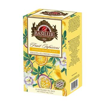 Čaj Basilur Fruit Passion Fruit & Orange 20x2g