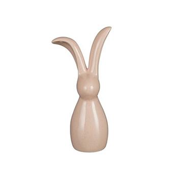 Králík porcelánový sv.růžový 22,8cm