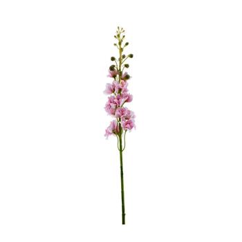 Ostrožka GIANT řezaná umělá růžová 137cm