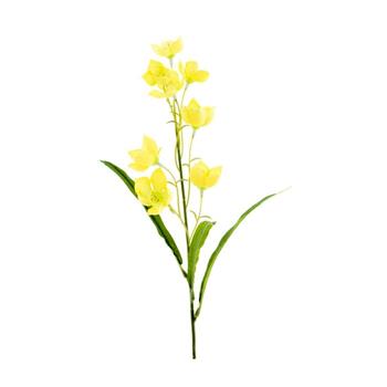 Hořec řezaný umělý žlutý 52cm