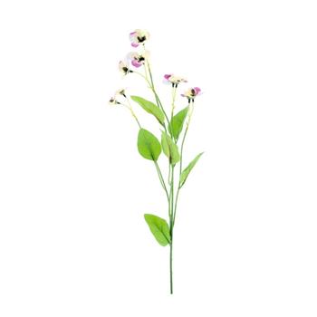 Maceška mini řezaná umělá růžová 61cm