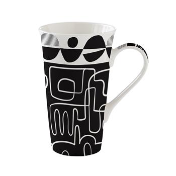 Hrnek vysoký porcelánový GRAFFITI 600ml