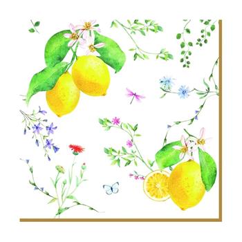 Ubrousky FLEURS ET CITRONS 20ks