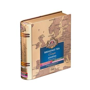 Čaj Basilur Book Europe Breskfast Assorted 32x2g