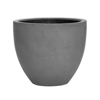 Květináč kulatý JESSLYN M fiberstone šedý 60cm