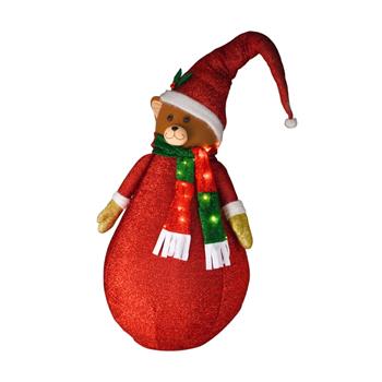 Medvěd s čepicí VENKOVNÍ, 200cm