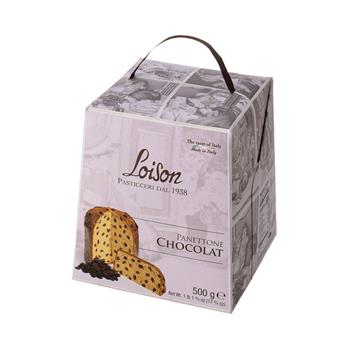 Loison Panettone CHOCOLAT s hořkou čokoládou 500g