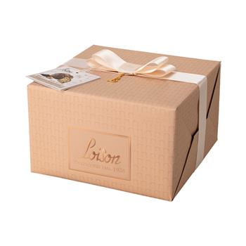 Panettone NEROSALE s hořkou čokoládou a slaným karamelem 600g