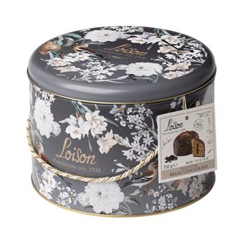 Panettone REGAL CIOCCOLATO s hořkou čokoládou a krémem v dóze 750g