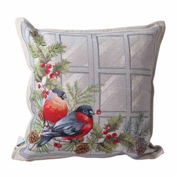 Polštář DC CIUFFO s práčkem na větvi 40x40cm