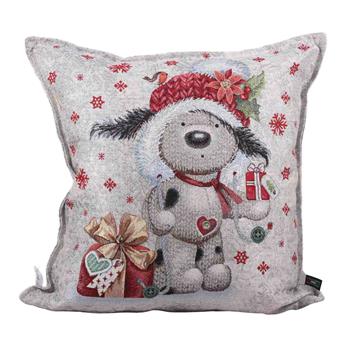 Polštář DC PLUTO se psem s dárky 40x40cm