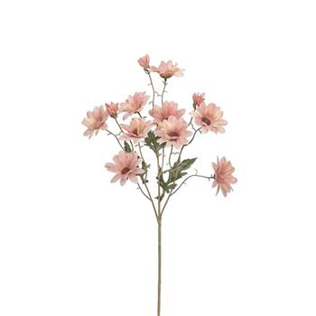 Chryzantéma trs umělá růžová 68cm