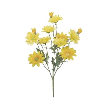 Chryzantéma trs umělá žlutá 65cm