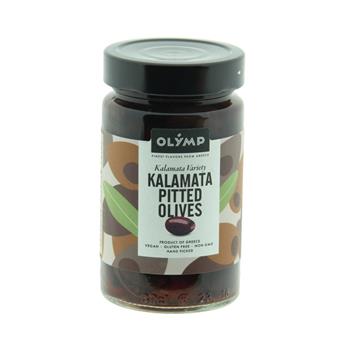 Olivy OLYMP černé bez pecky ve slaném nálevu 320g