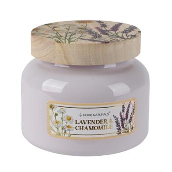 Svíčka vonná ve skle s víčkem Lavender & Chamomile 8,5cm