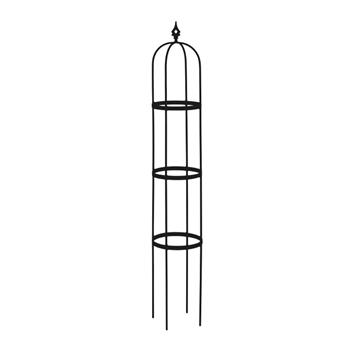 Opora/obelisk TARN kulatá se špicí kovová 125/150/175cm