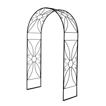 Opora/loubí BUTTERFLY jednoduchá kulatá kovová 250cm