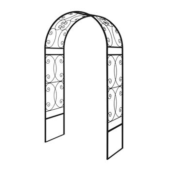 Opora/loubí ILLIA jednoduchá kulatá kovová 232cm
