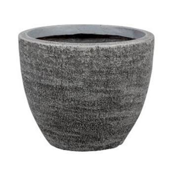 Květináč LOGAN 04E fiberclay šedý 44cm