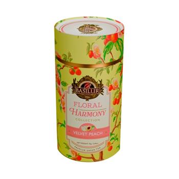 Čaj BASILUR Floral Harmony Velvet Peach 75g