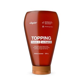 Topping Vilgain Low Sugar slaný karamel 320g