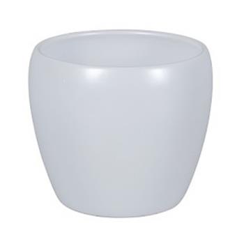 Obal keramický ZT 5500 1-01WP práškovaný bílý 18cm