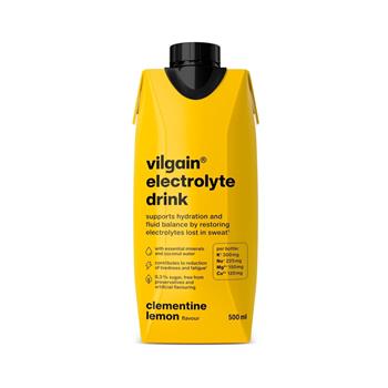 Nápoj Vilgain Electrolyte mandarinka, citrón 500ml
