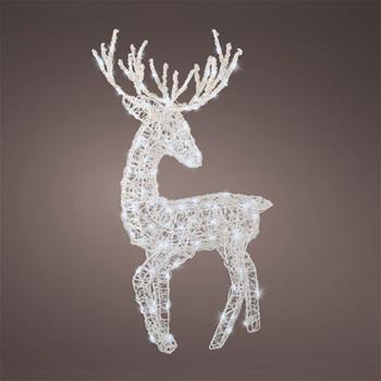 Sob venkovní akrylový 100LED st.bílá s časovačem 91cm