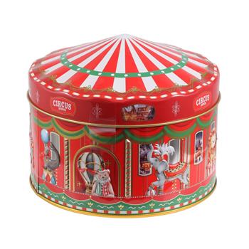 Makronky v plechové dóze kolotoče 25ks/150g