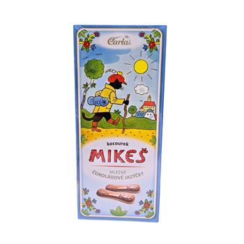 Mléčné čokoládové jazýčky KOCOUR MIKEŠ 50g