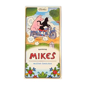 Mléčná čokoláda KOCOUR MIKEŠ 80g