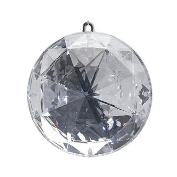 Ozdoba plastový diamantový kruh 12,5cm