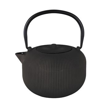 Čajová litinová konvice černá 1 litr