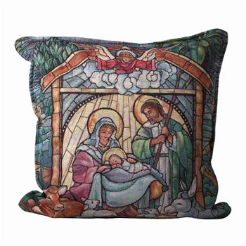 Polštář DC CAMINETTO s betlémem 40x40cm